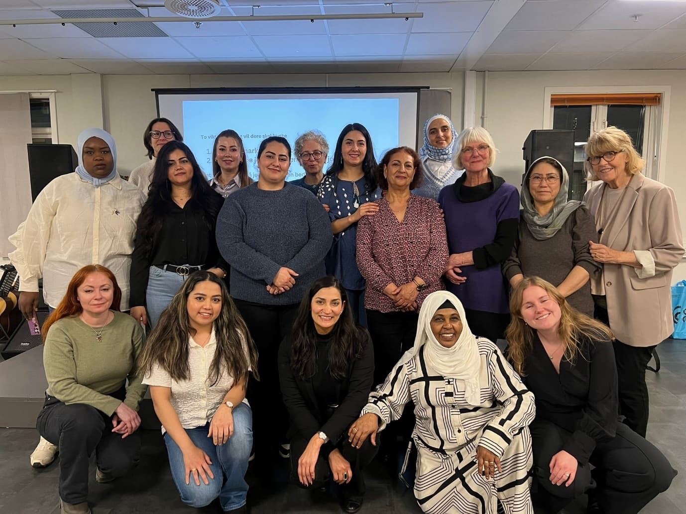 Participants in entrepreneurship training for women with minority backgrounds in Norway